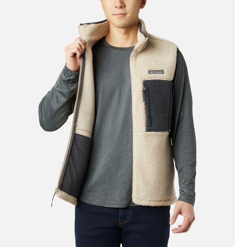 Columbia Mountainside Sherpa Men Vest | YFDSWP-794