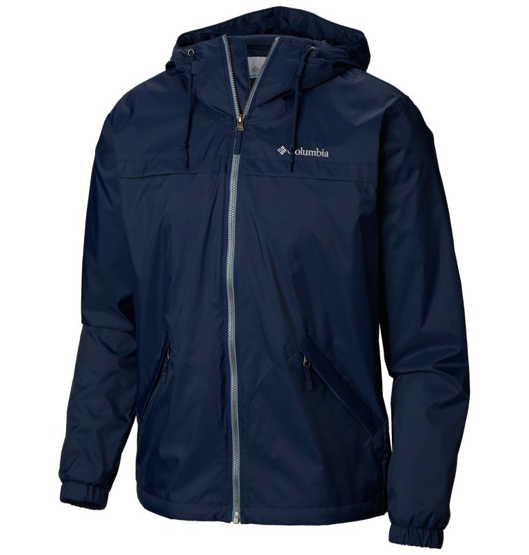 Columbia Oroville Creek Men Rain Jackets | ZJLSUK-986