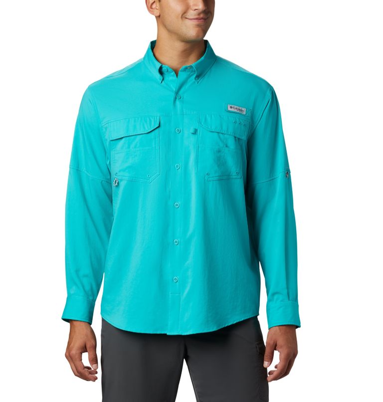 Columbia PFG Blood and Guts Men Shirts | YUWBDZ-265