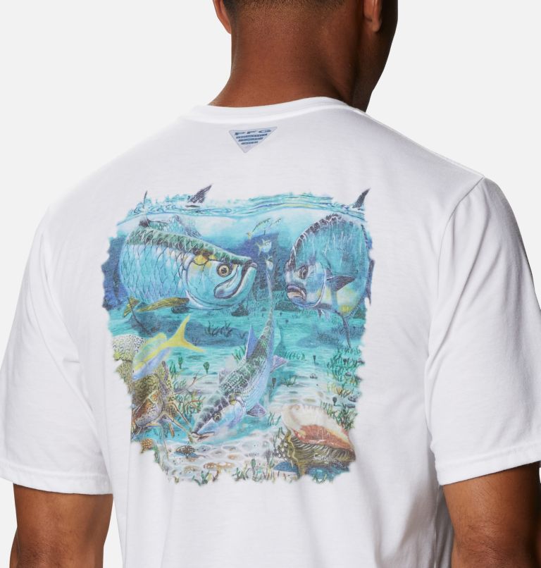 Columbia PFG Carey Chen Men T-Shirts | BXAGYV-306