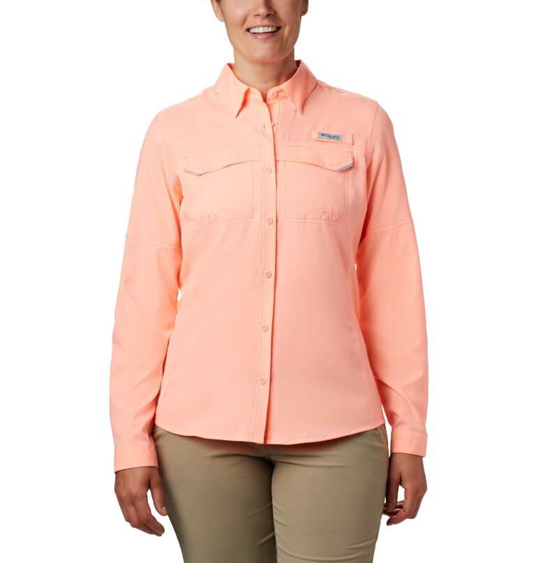 Columbia PFG Lo Drag Women Shirts | ZSTAUN-751