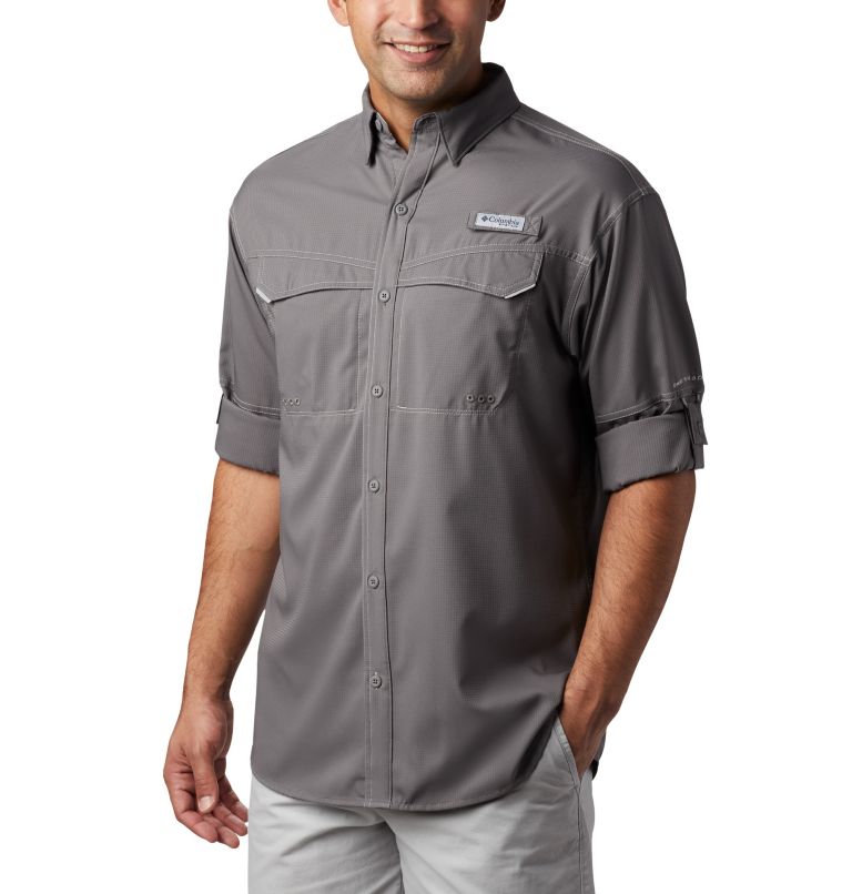 Columbia PFG Low Drag Offshore Men Shirts | EFSUPK-769