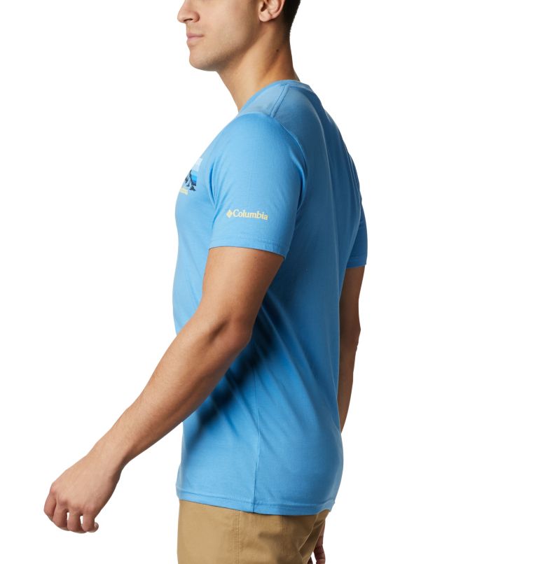 Columbia PFG Men T-Shirts | BHCWYQ-943