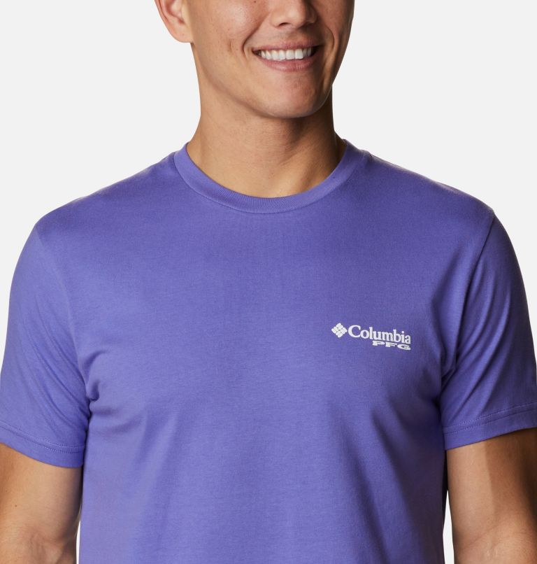 Columbia PFG Men T-Shirts | BXVYPZ-415