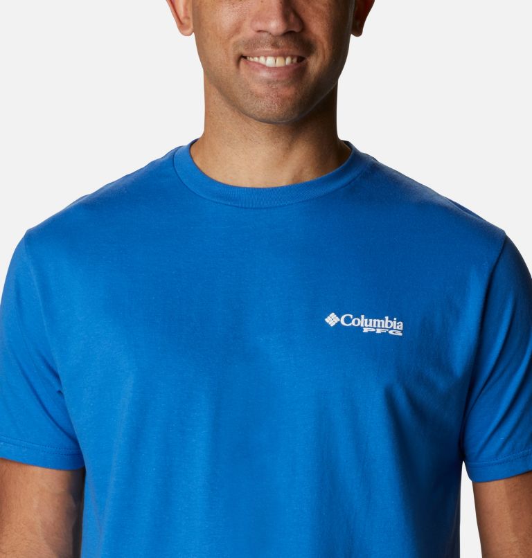 Columbia PFG Men T-Shirts | FDYOGP-091