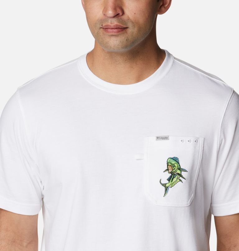 Columbia PFG Men T-Shirts | FPNZLI-921