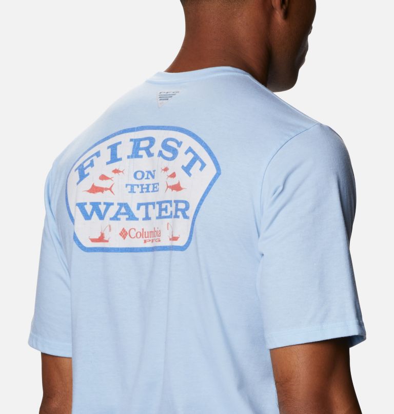 Columbia PFG Men T-Shirts | JIRDMB-516