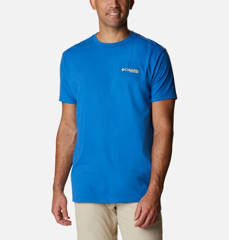 Columbia PFG Men T-Shirts | VIYECM-240