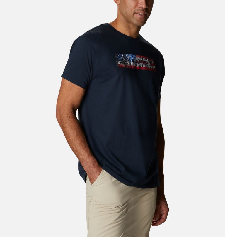 Columbia PFG Men T-Shirts | XAOZBF-621