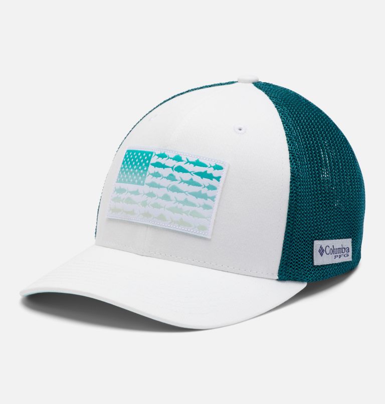 Columbia PFG Mesh Fish Flag Baseball Men Hats | FMJWGH-907