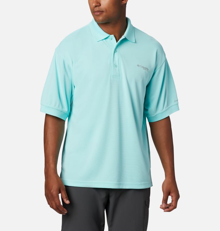 Columbia PFG Perfect Cast Men Polo Shirts | BWXAKU-873