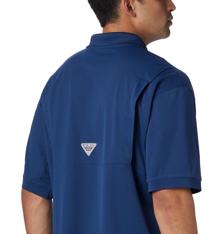 Columbia PFG Perfect Cast Men Polo Shirts | ZVCJWU-917