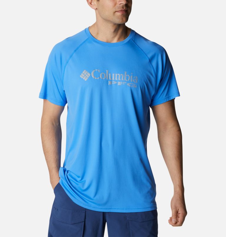 Columbia PFG Respool Men T-Shirts | WYDOJT-936