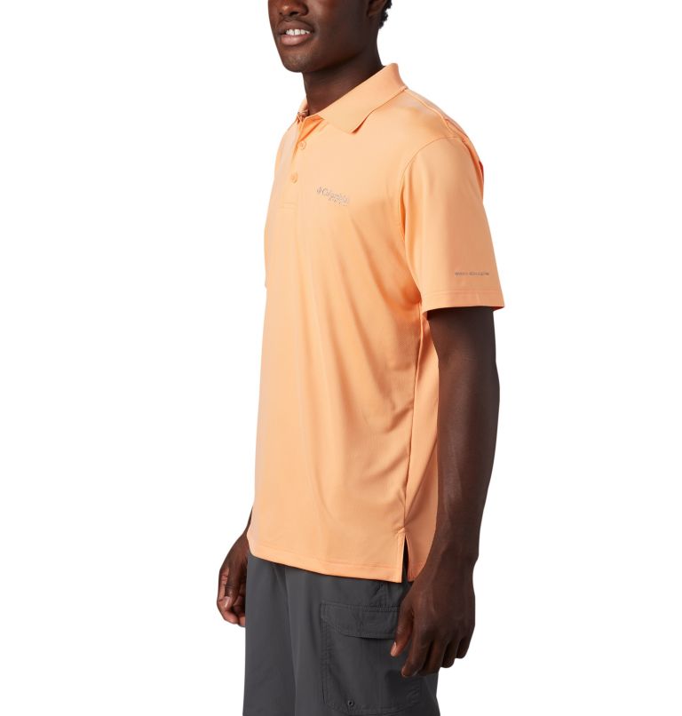 Columbia PFG Skiff Cast Men Polo Shirts | RQTOWL-740