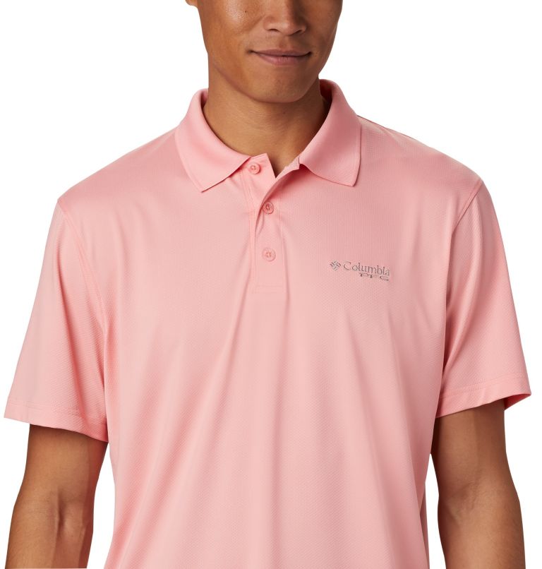 Columbia PFG Skiff Cast Men Polo Shirts | FIECHJ-617