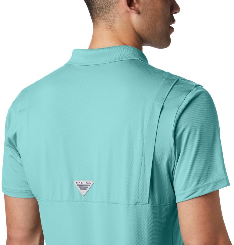 Columbia PFG Skiff Cast Men Polo Shirts | EFSCOJ-258