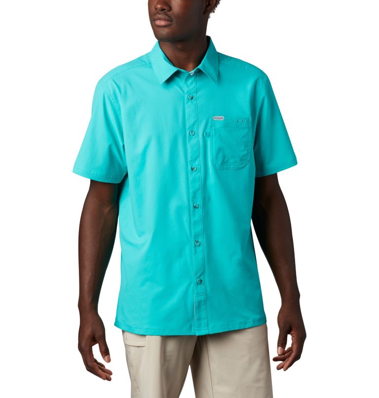 Columbia PFG Slack Tide Men Shirts | NZGDMJ-709