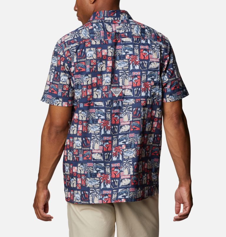 Columbia PFG Super Slack Tide Men Shirts | NHEAYM-541