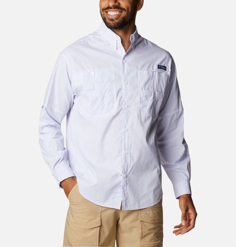 Columbia PFG Super Tamiami Men Fishing Shirts | GOZXSQ-427