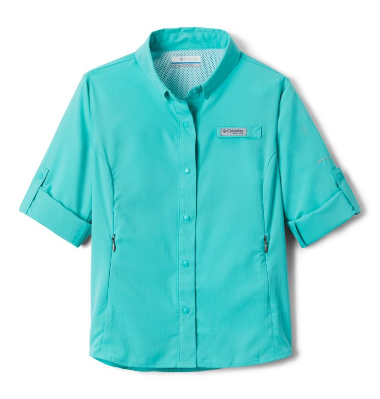 Columbia PFG Tamiami Kids' Shirts | GDPRUJ-702