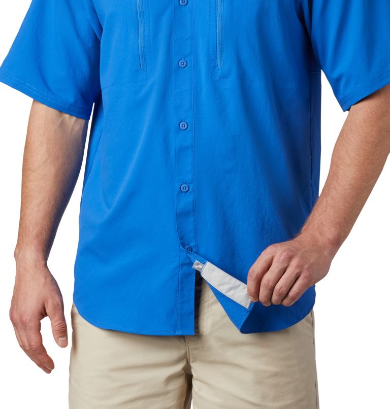 Columbia PFG Terminal Tackle Men Fishing Shirts | OZAHCD-470