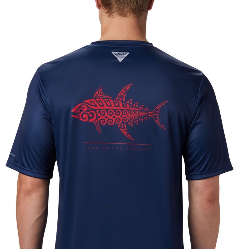 Columbia PFG Terminal Tackle Men T-Shirts | THCARN-384