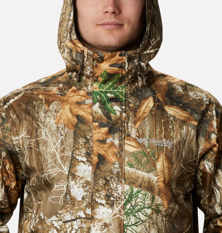 Columbia PHG Camo Men Rain Jackets | UGPSQF-815