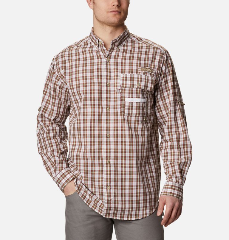 Columbia PHG Super Sharptail Men Shirts | QGMZJX-374