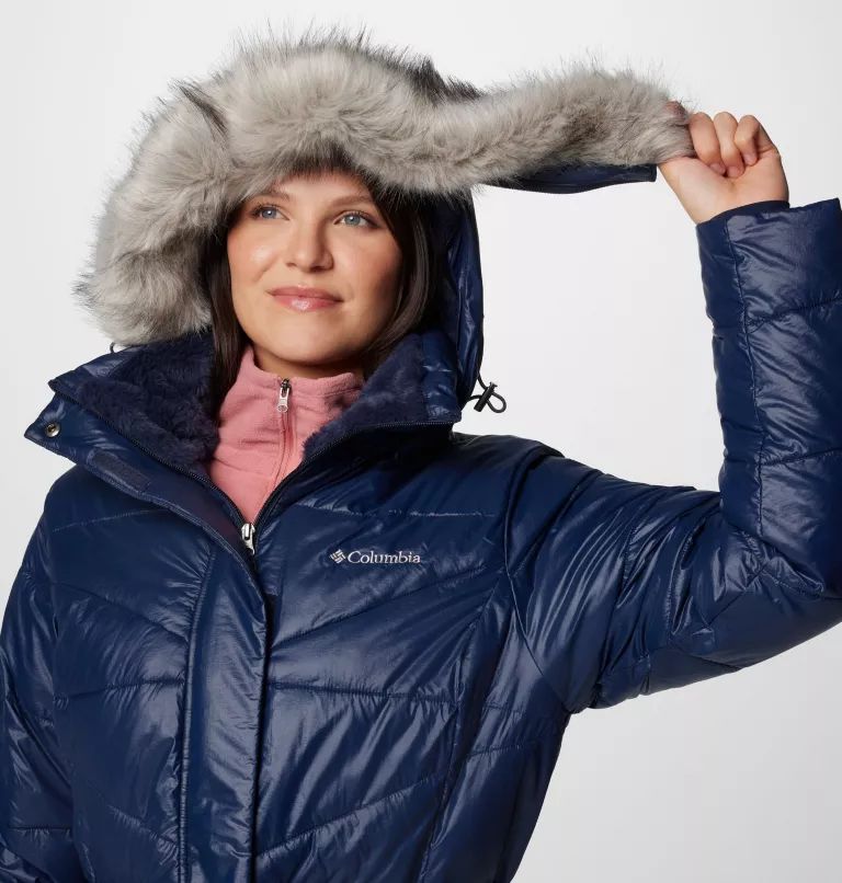 Columbia Peak to Park III Mid Insulated Women Jackets Blue | KQERID-138