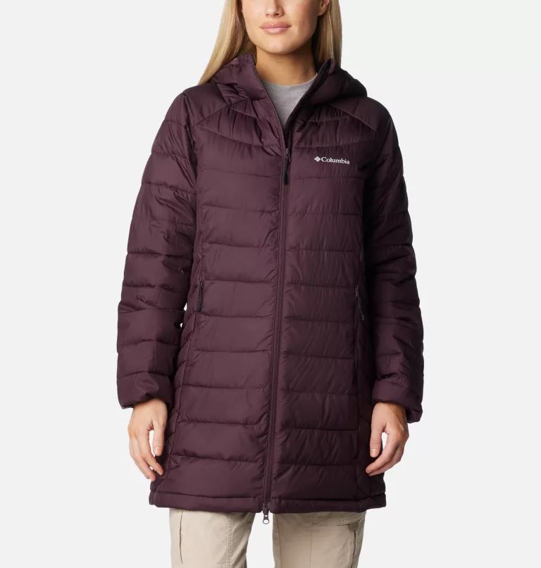 Columbia Powder Lite™ II Mid Women Jackets Burgundy | KTSDEZ-176