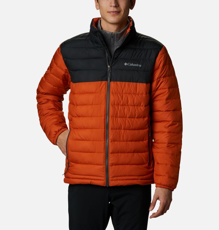 Columbia Powder Lite Men Insulated Jackets | TQWKFD-796