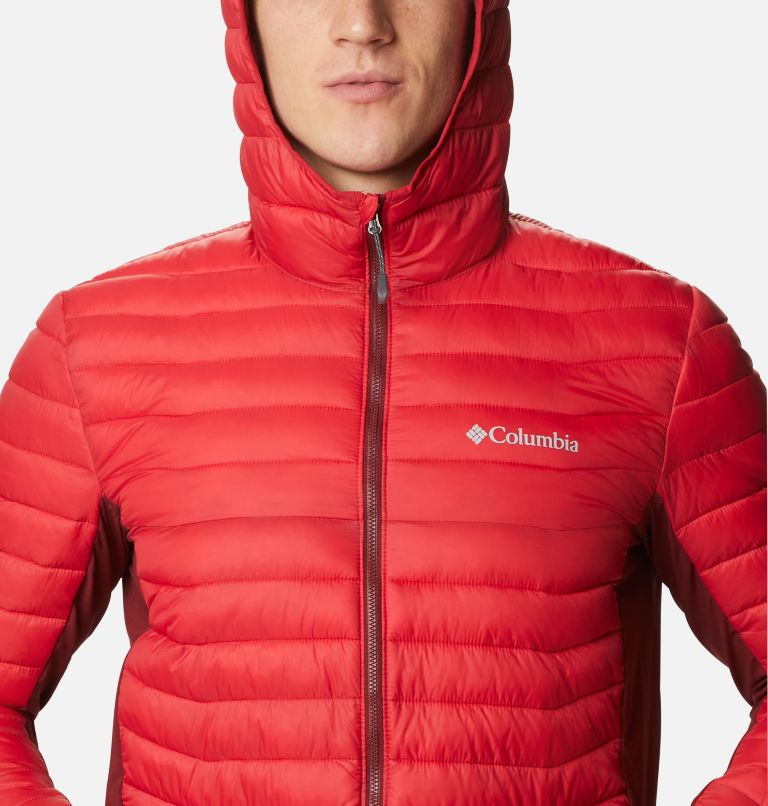 Columbia Powder Pass Men Hooded Jackets | SJEIFB-639