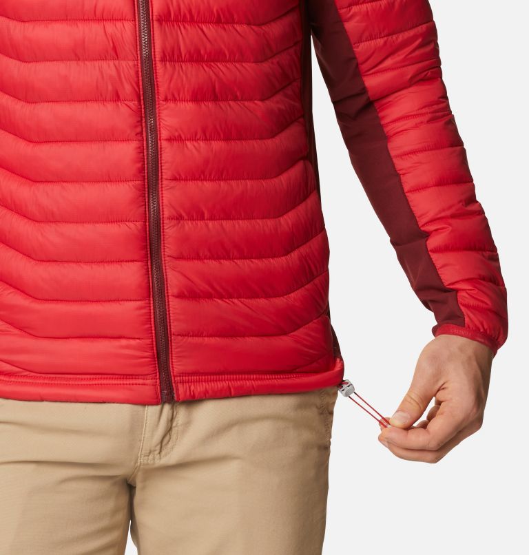 Columbia Powder Pass Men Hooded Jackets | SJEIFB-639