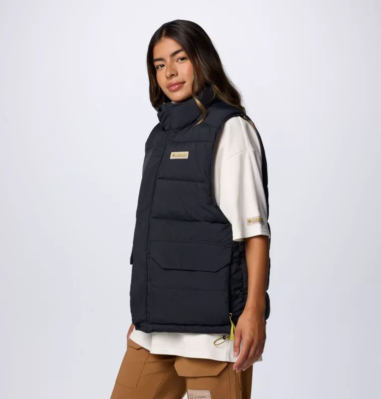 Columbia Reversible Men Vest Black | KFNWAT-703