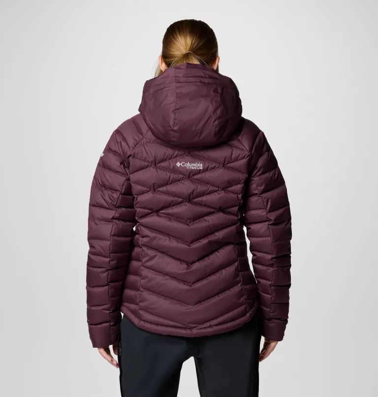 Columbia Roaring Fork™ II Women Down Jackets Burgundy | BNHCEW-385