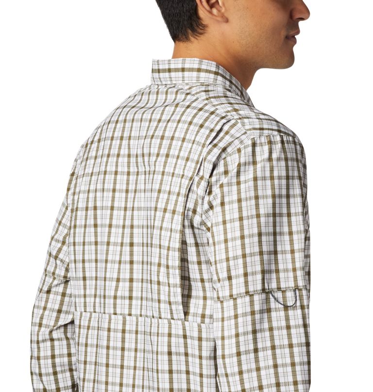 Columbia Silver Ridge Lite Plaid Men Shirts | HIMPDZ-083