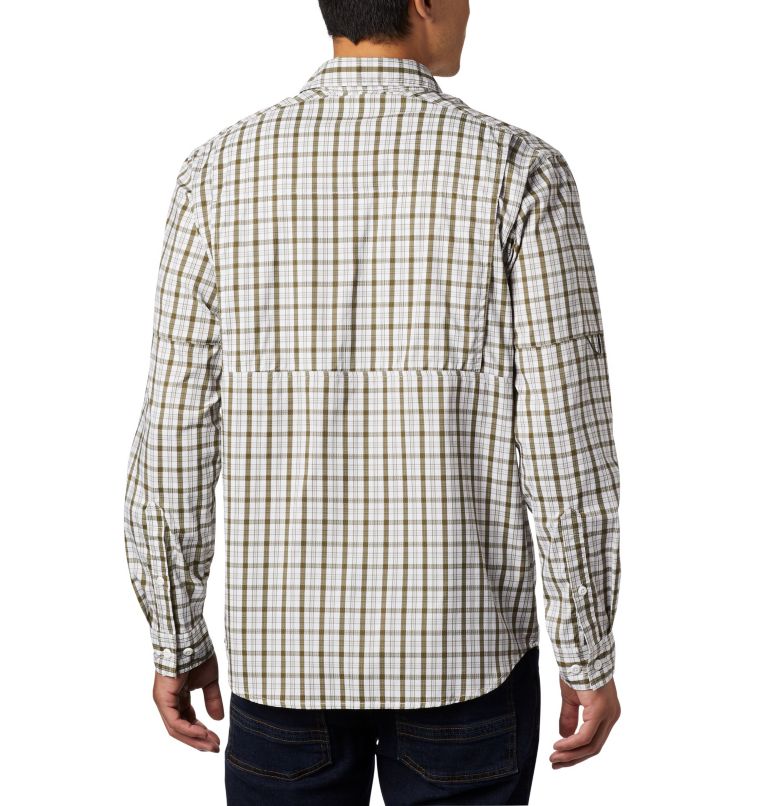 Columbia Silver Ridge Lite Plaid Men Shirts | HIMPDZ-083