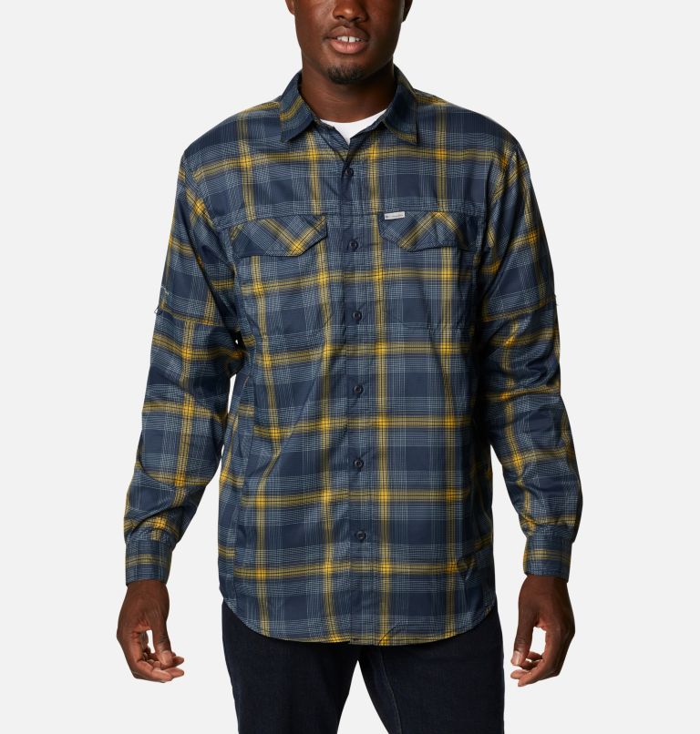 Columbia Silver Ridge Lite Plaid Men Shirts | LSIPMO-187