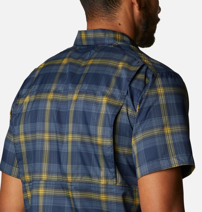 Columbia Silver Ridge Lite Plaid Men Shirts | HKUEGX-156