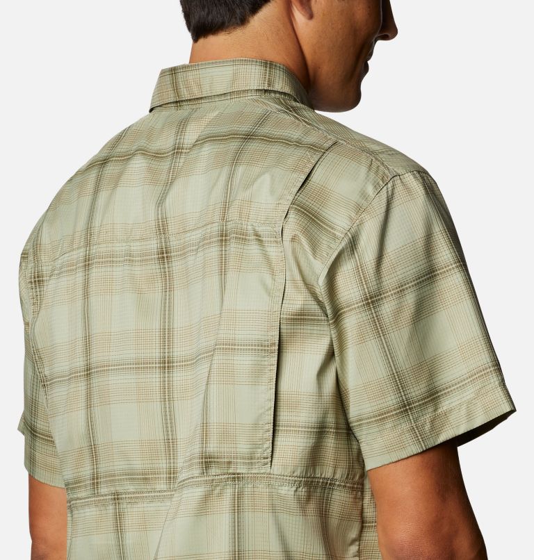 Columbia Silver Ridge Lite Plaid Men Shirts | MVFSOH-418