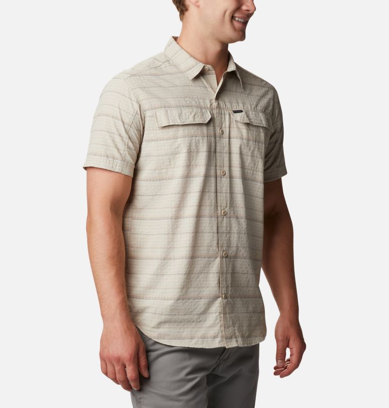 Columbia Silver Ridge Men Shirts | PBOJFQ-931