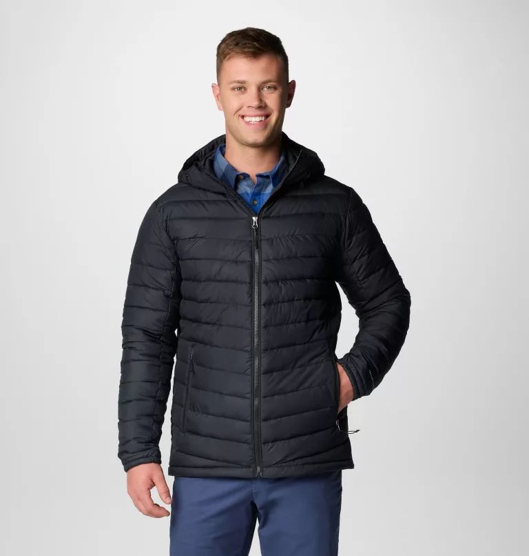 Columbia Slope Edge™ II Men Hooded Jackets Black | RNUPIJ-036