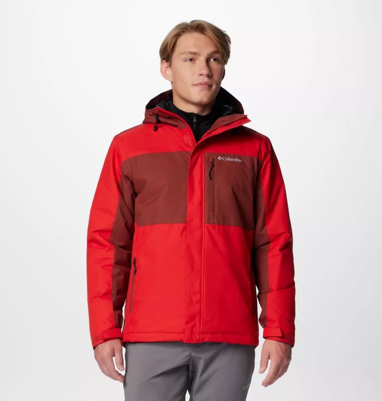 Columbia Tipton Peak™ III Insulated Men Jackets Red | OIZSCB-638