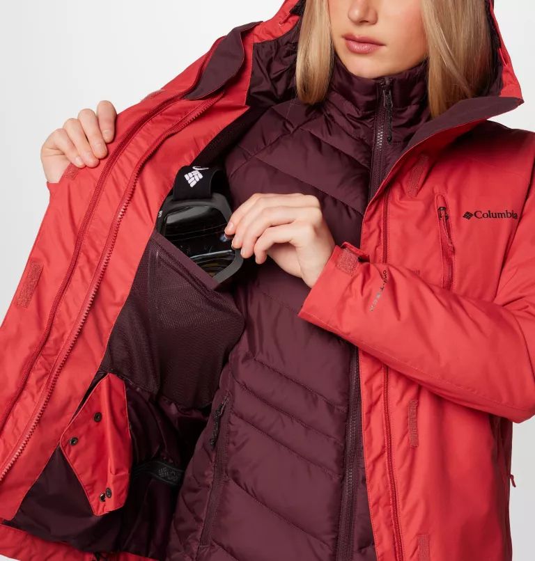 Columbia Whirlibird™ V Interchang Women Down Jackets Red | UIHCXG-153