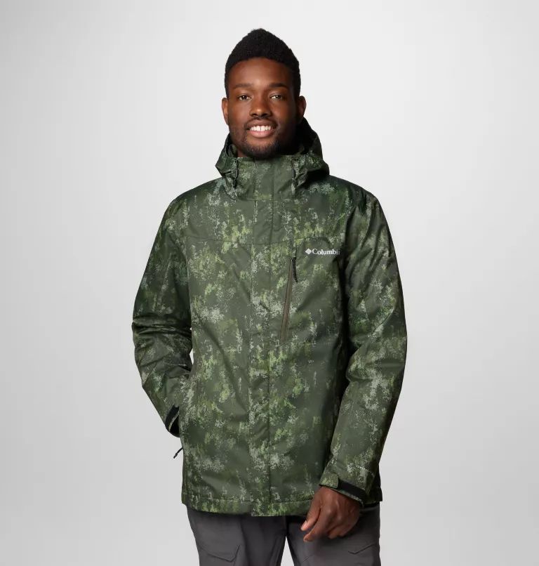 Columbia Whirlibird V™ Printed Interchange Men Jackets Green | PSMXDV-547