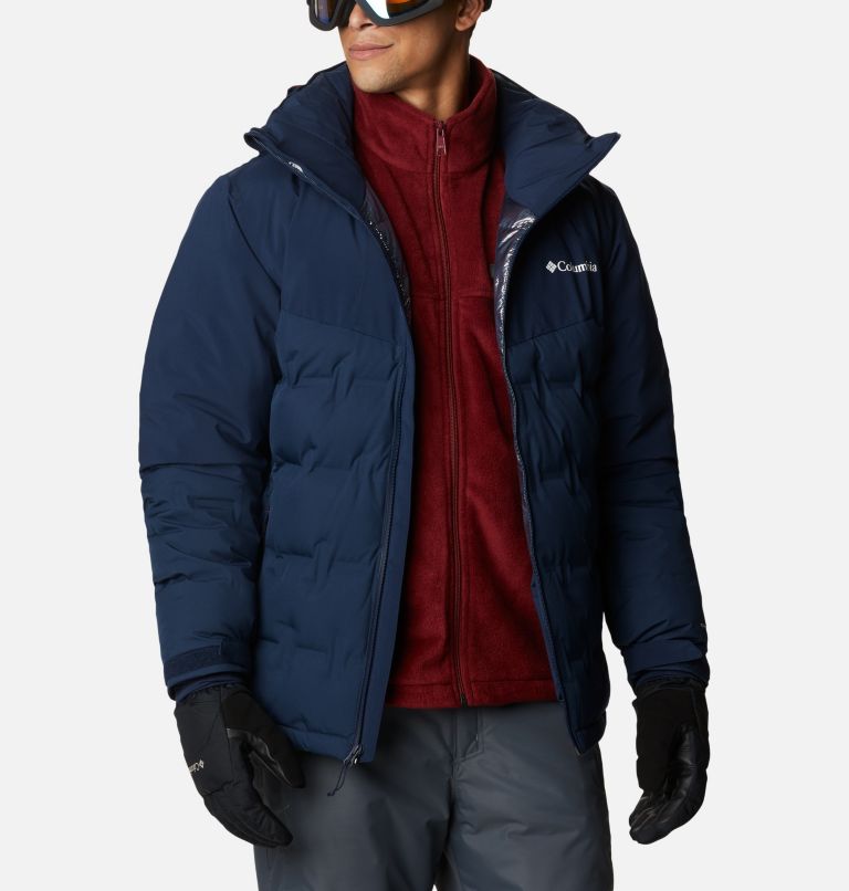 Columbia Wild Card Men Ski Jackets | QLUNWG-843